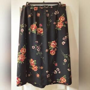 Vintage Bentley Plus Floral Skirt – Size 22